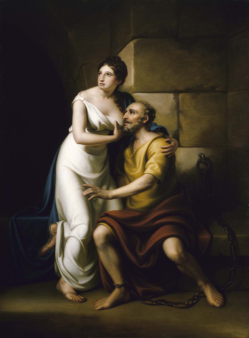 Римское милосердие.  Рембрандт Пил, 1811 Фото